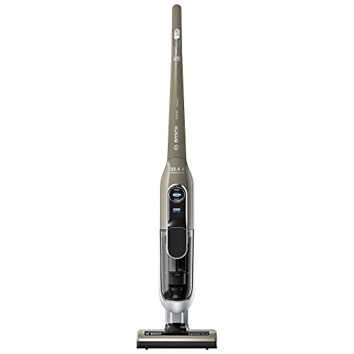 Bosch BBH73275 Athlet Ultimate - Aspirador escoba para viviendas grandes (autonomía hasta 75 minutos, SmartSensor Control, cepillo turbo motorizado, RotationClean, batería ion-litio de 32 V),beige